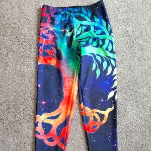 Colorful Tree Of Life Leggings